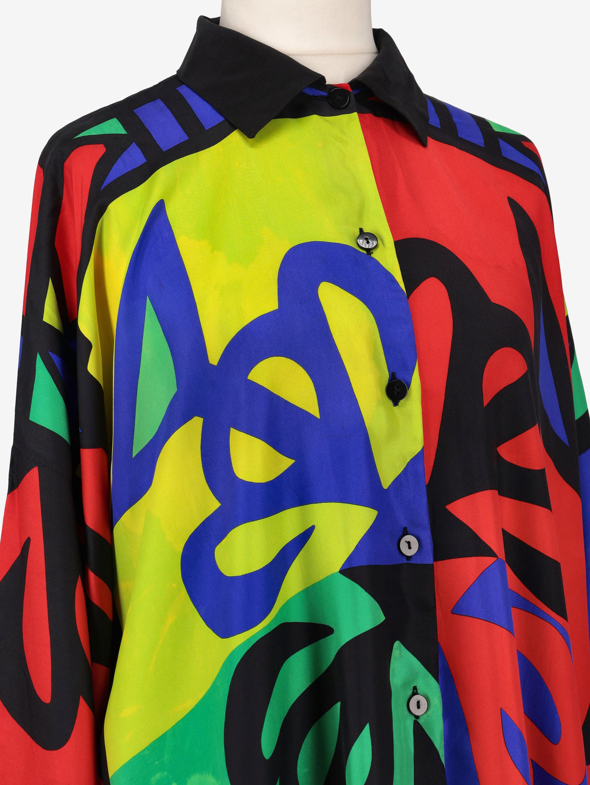 Genny Silk Patterned Blouse