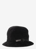 Y2K Prada hat in black velvet W2203304  Prada