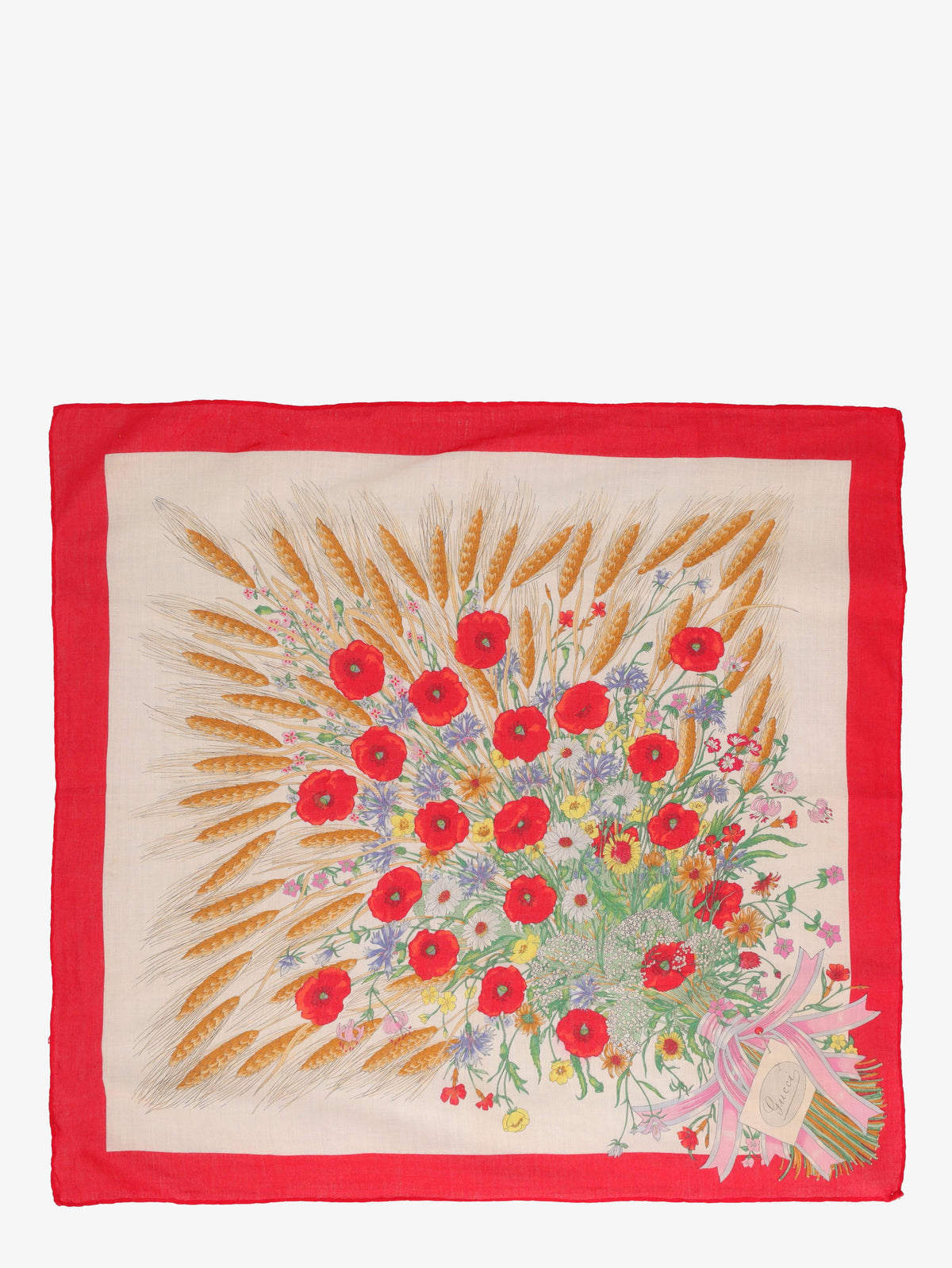 Gucci Bouquet Pocket Handkerchief