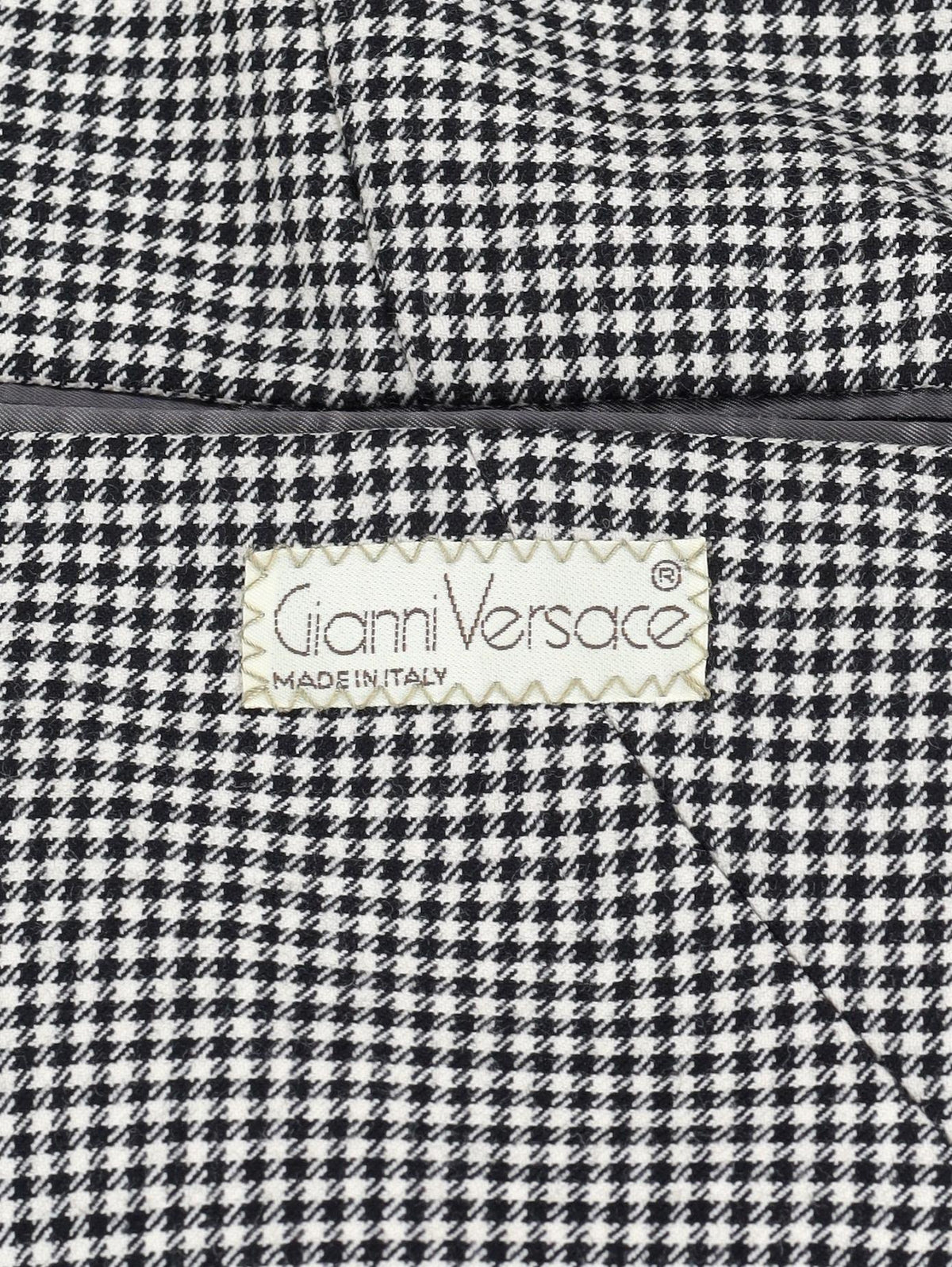 Gianni Versace Pied De Poulle Blazer