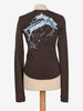 Just Cavalli Wave Print Shirt W24121253.4  Just Cavalli