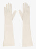 Vintage White Leather Gloves W24925.02  Vintage