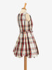 Moschino Tartan Midi Dress