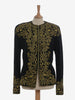 Vintage Jacket With Lamé Embroidery And Studs - 80s