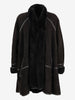 Vintage Black Shearling W24121250  Vintage