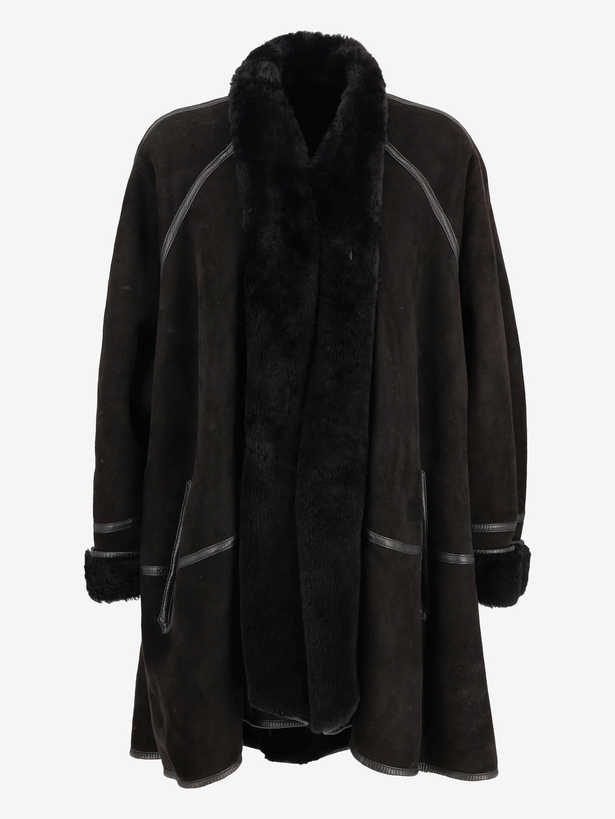 Vintage Black Shearling W24121250  Vintage