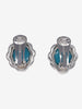 Kenneth Jay Lane Turquoise Earrings CVR24.1.155  Kenneth Jay Lane