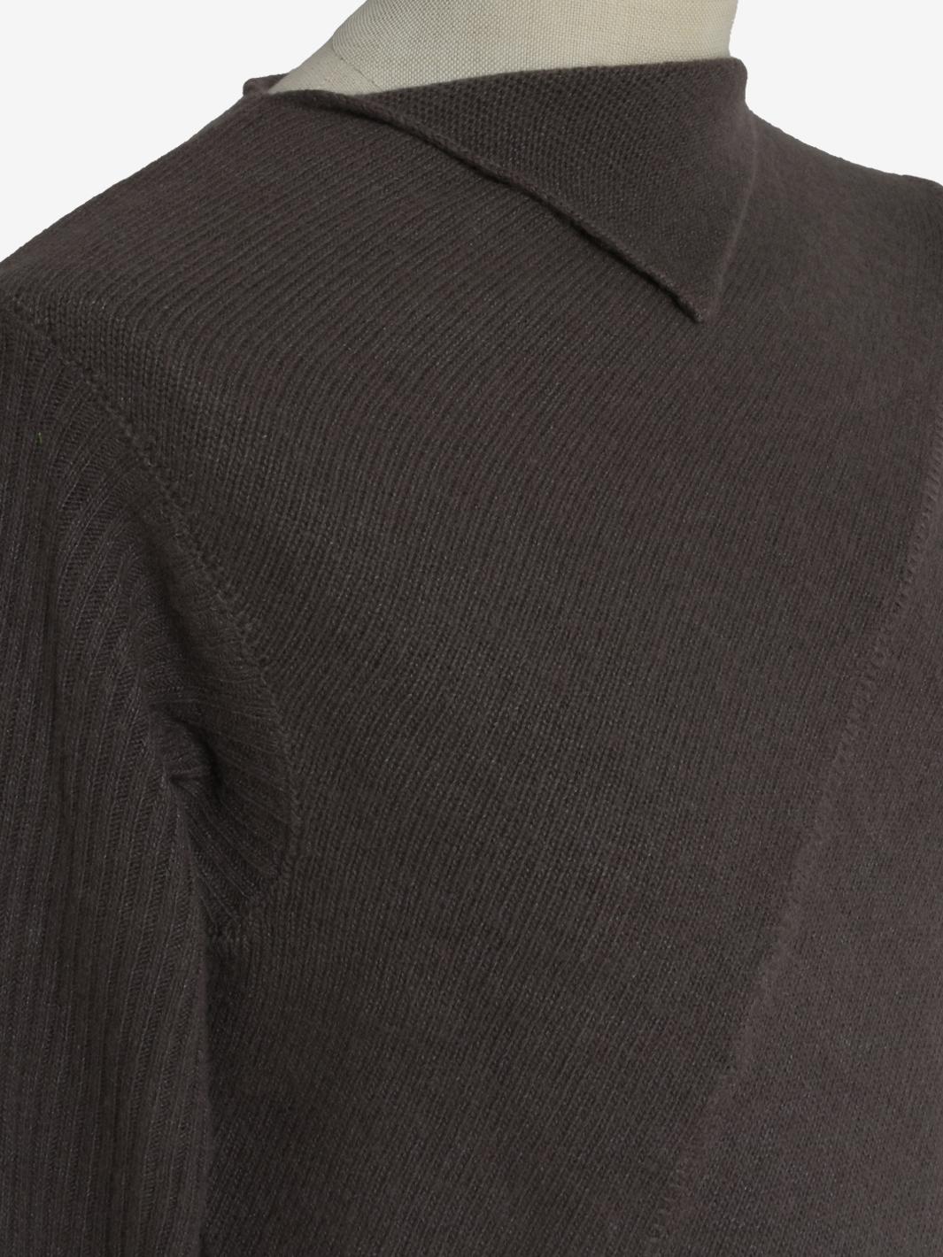 Maglione asimmetrico del Kashmir di Rick Owens