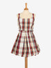 Moschino Tartan Midi Dress