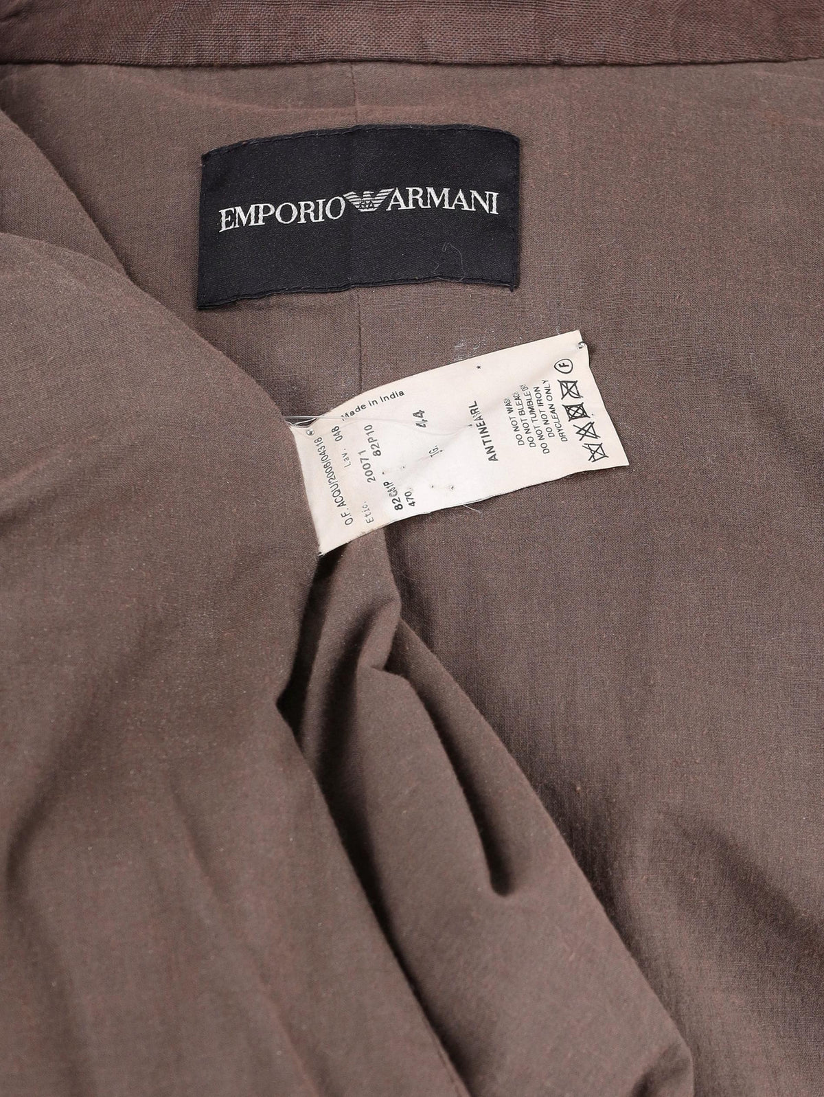 Emporio Armani Suede Jacket