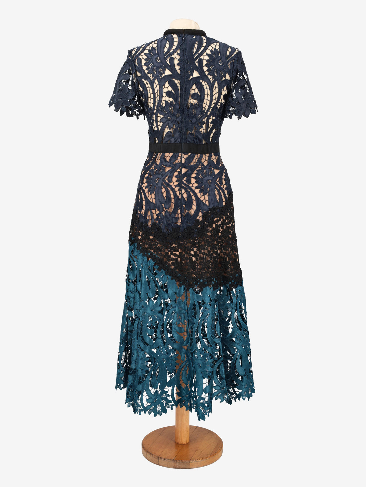 Self Portrait Blue Lace Dress