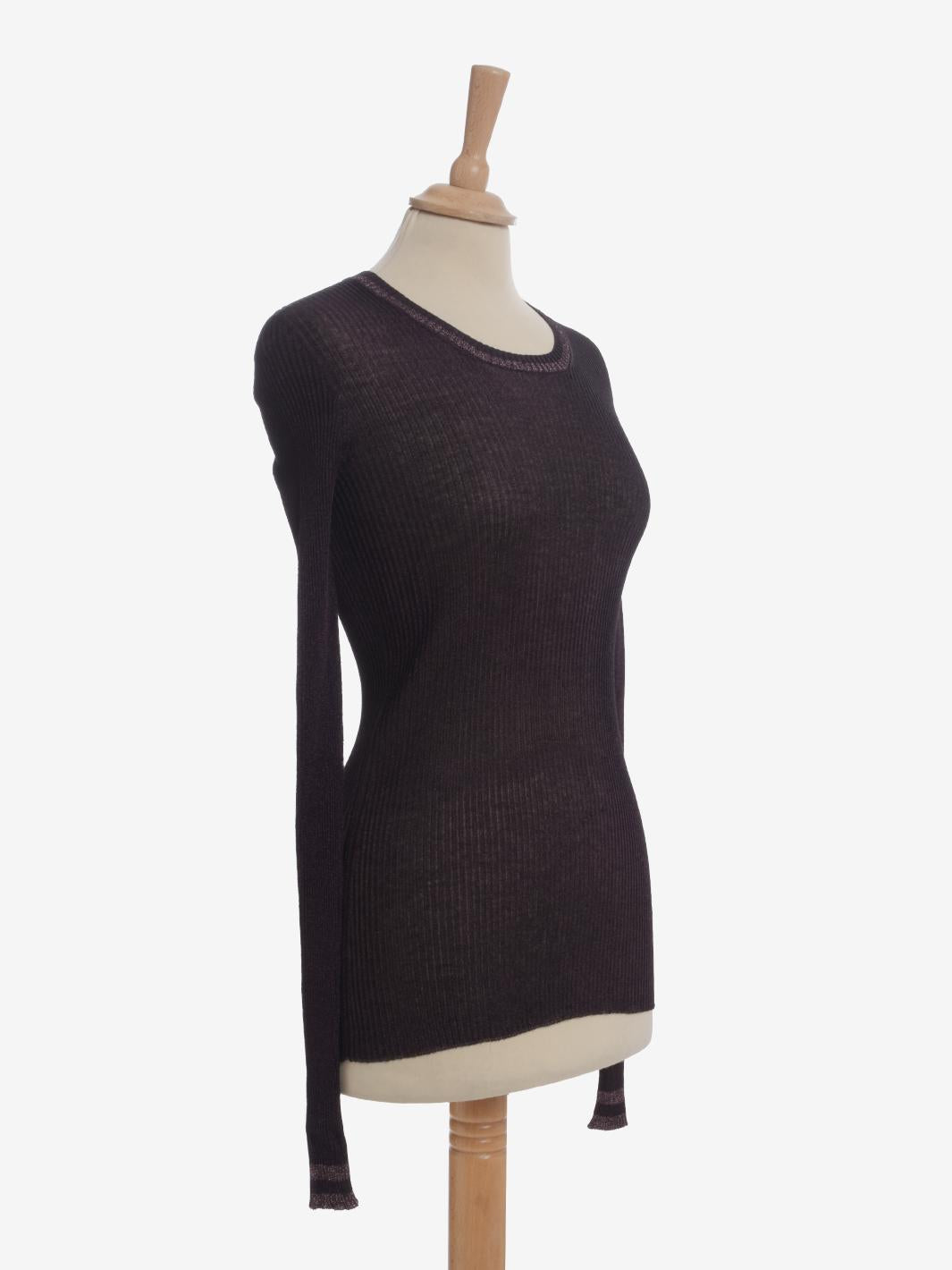 Yves Saint Laurent Lurex Long-slived Shirt