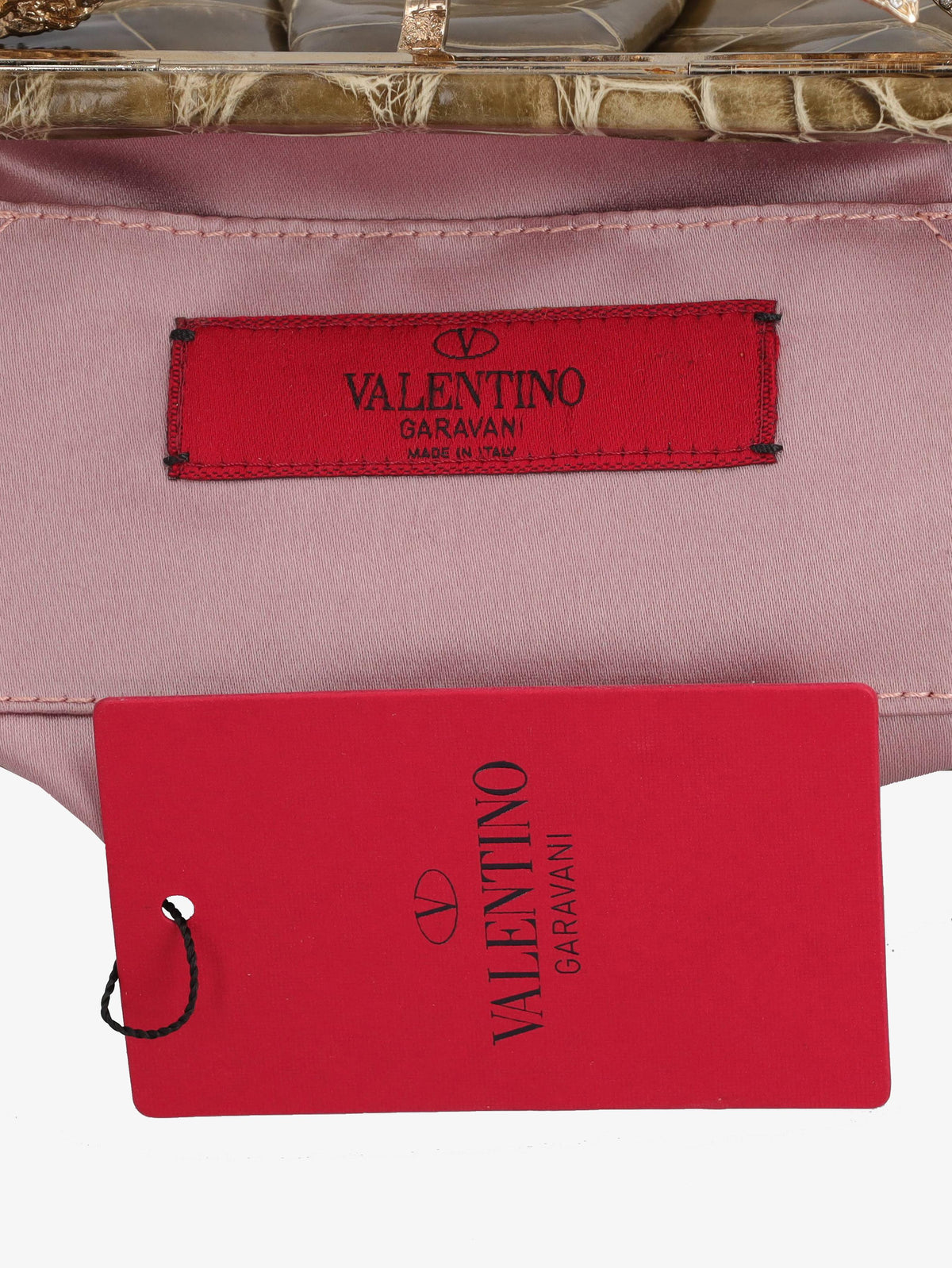 Valentino Jewel Clutch
