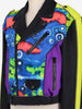 Moschino Multicolour Biker Jacket WCV250844  Moschino