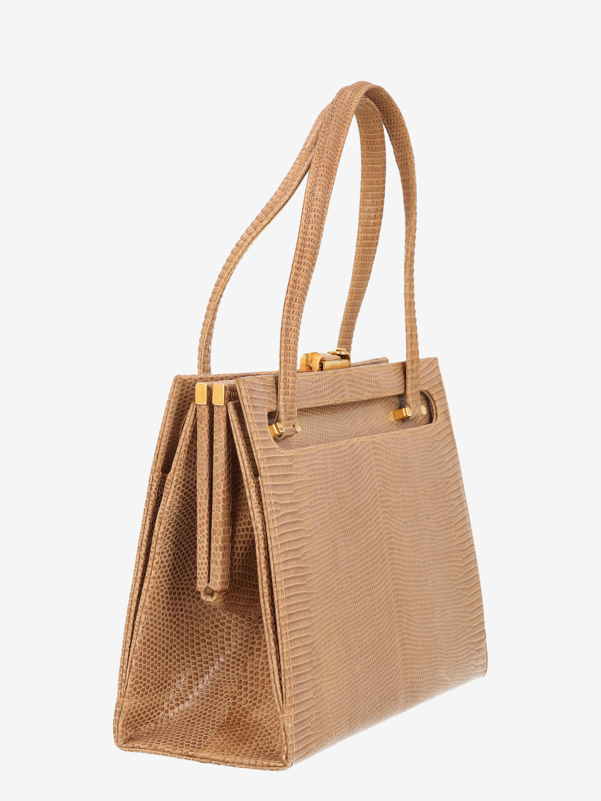 Vintage Lizard Leather Bag W24121210  Vintage