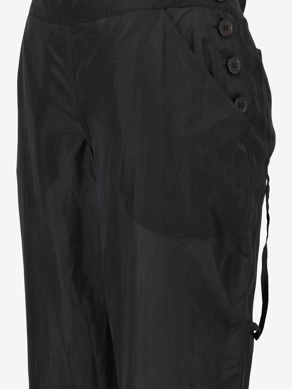 Ungaro Fuchsia Silk Pants