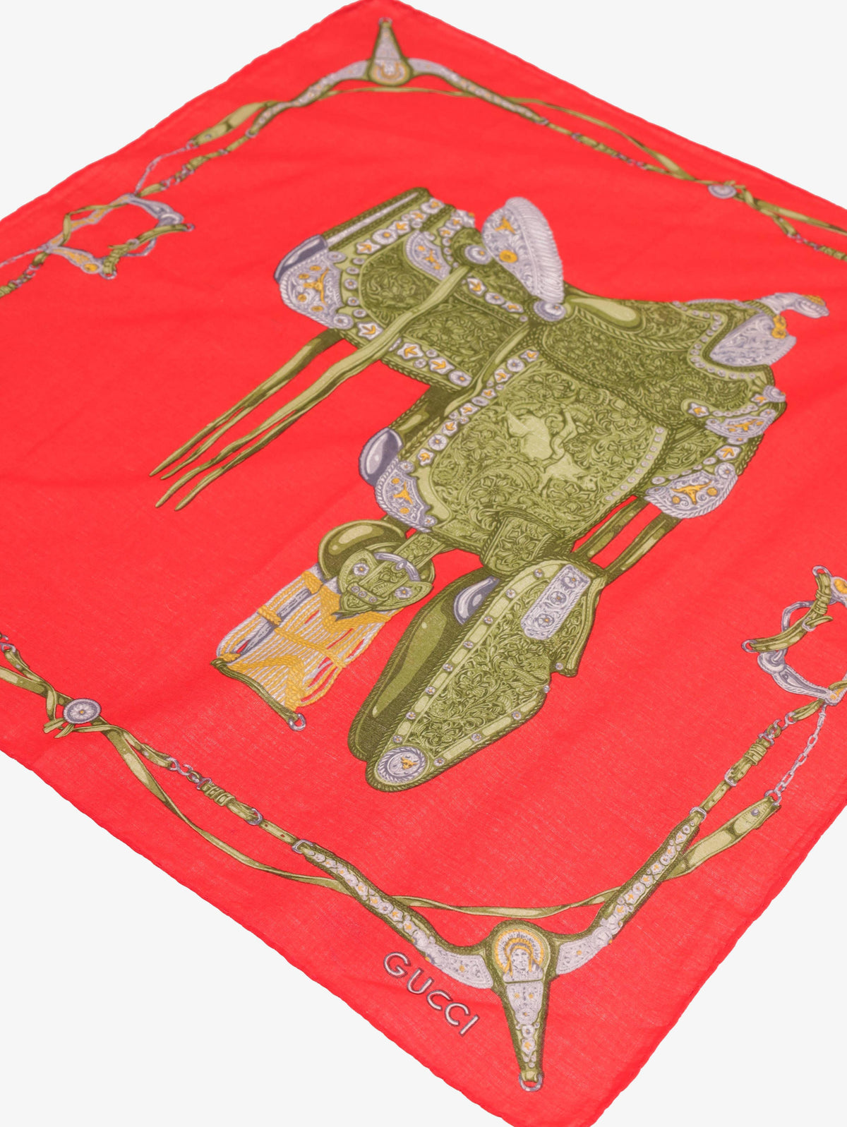 Gucci Saddle Pocket Handkerchief