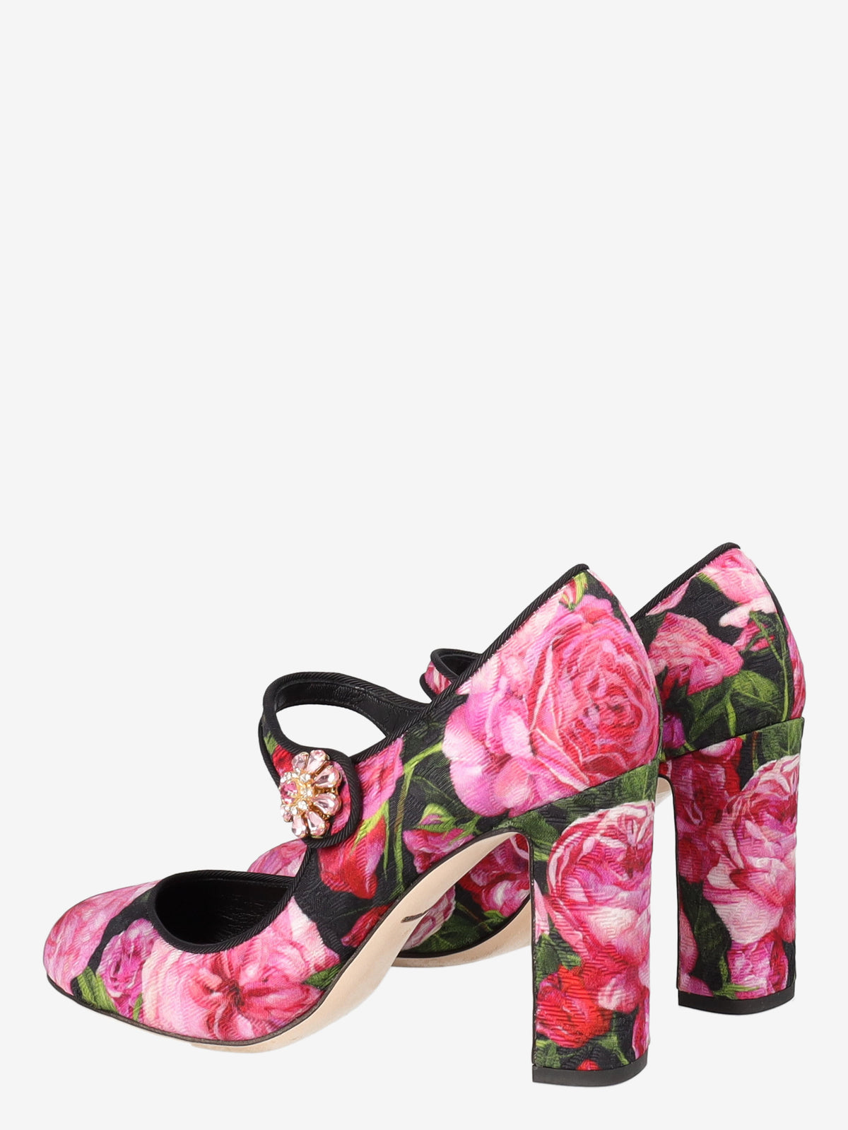 Dolce & Gabbana Flowered Mary Jane