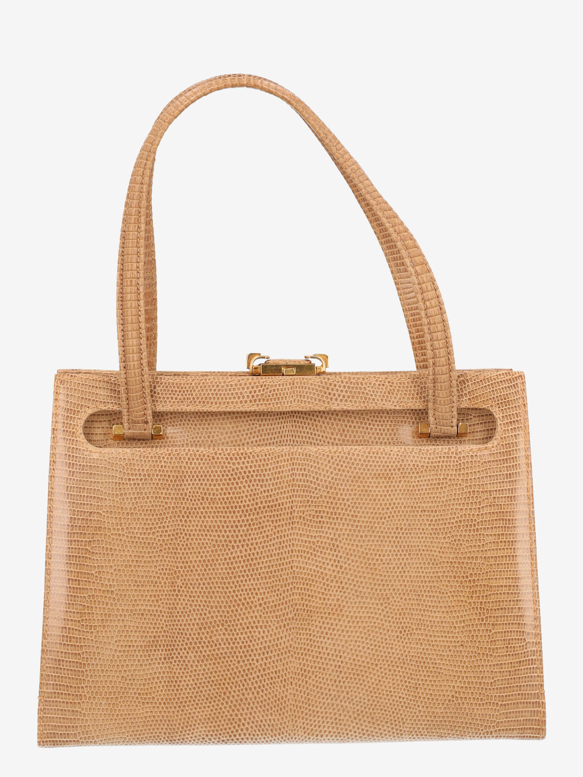 Vintage Lizard Leather Bag W24121210  Vintage