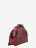 Pirovano Burgundy Bubble Clutch