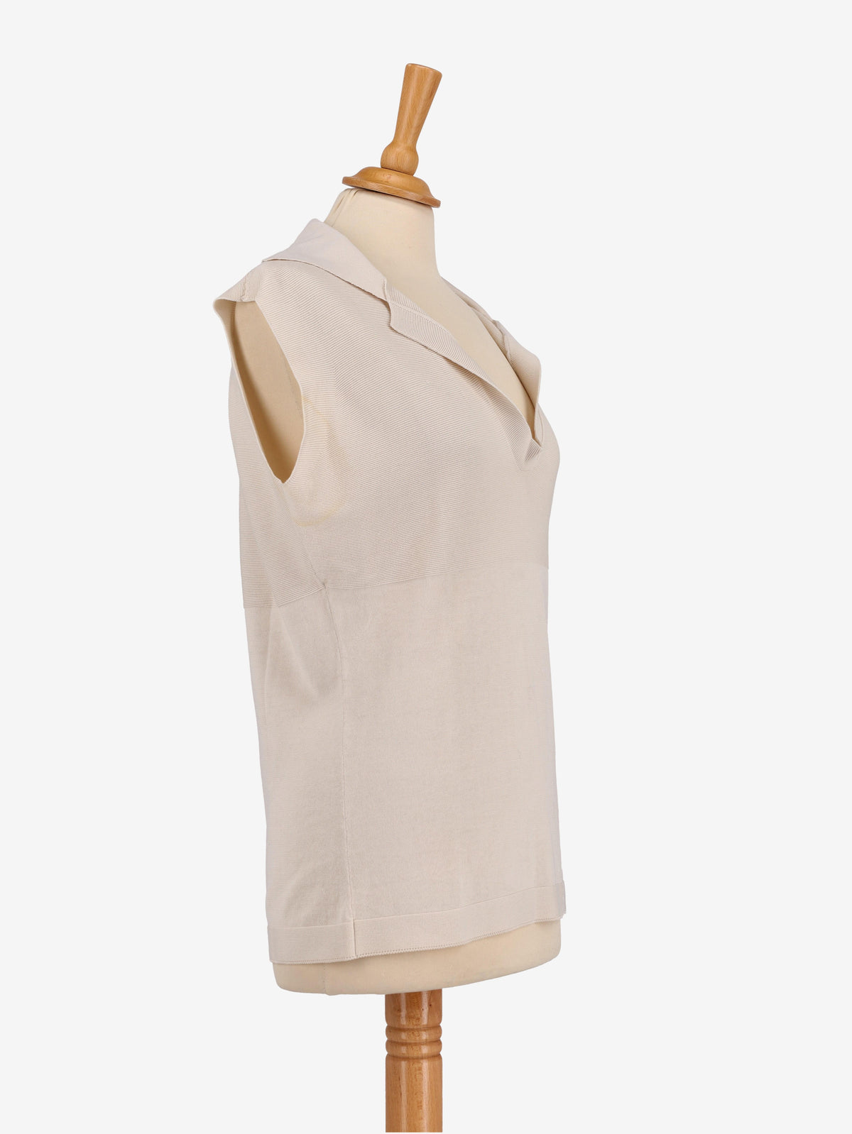 Agnona Beige Knitted Top