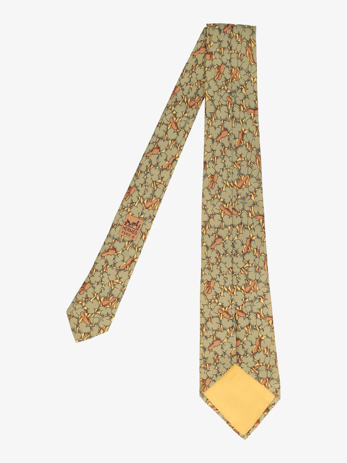 Hermès Leaves Print Tie W16062025  Hermès