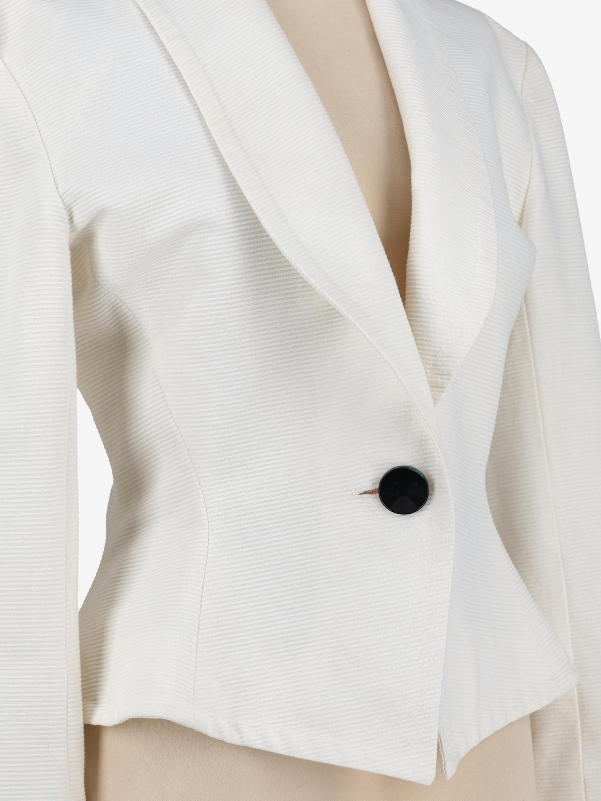 Yves Saint Laurent White Jacket
