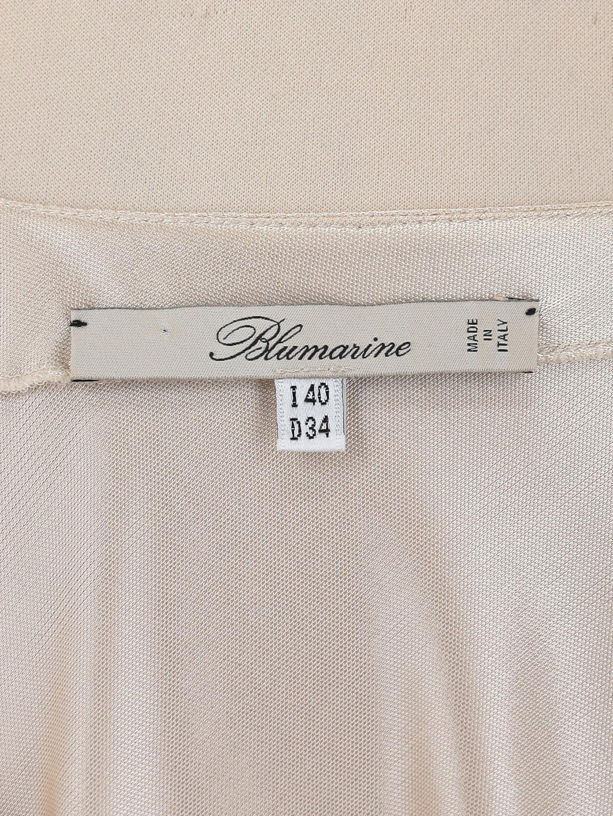 Blumarine Champagne Slip Dress