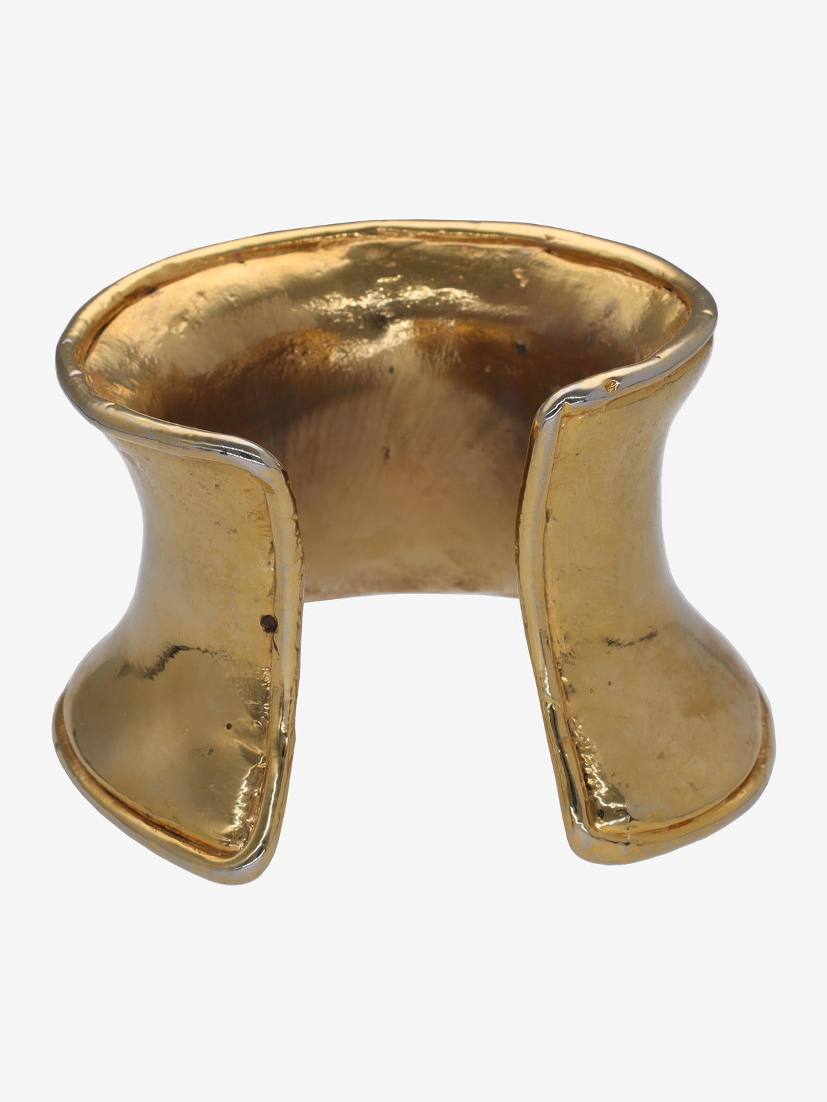 Gianfranco Ferré Gold Maxi Band Bracelet