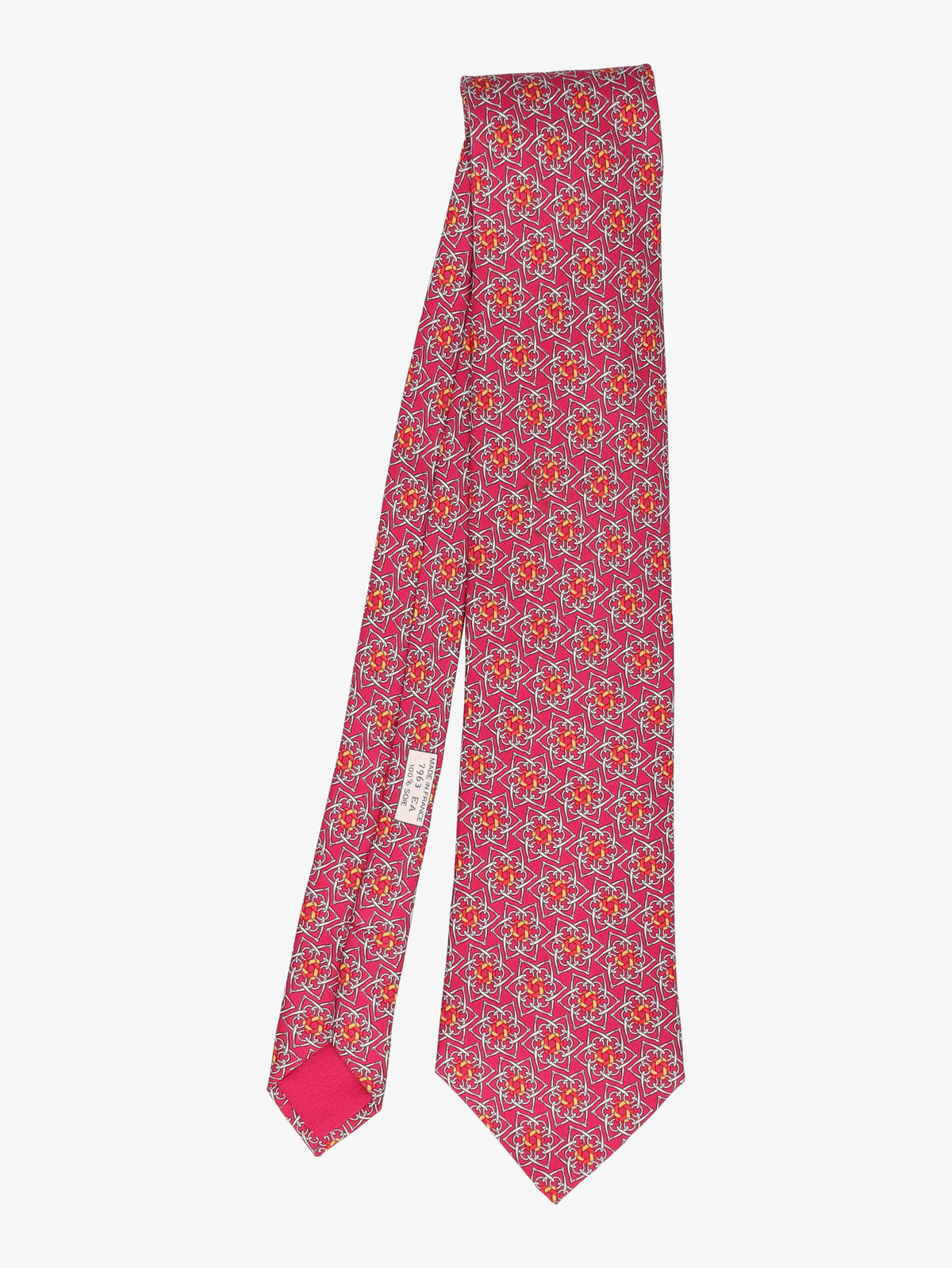 Hermès Patterned Tie