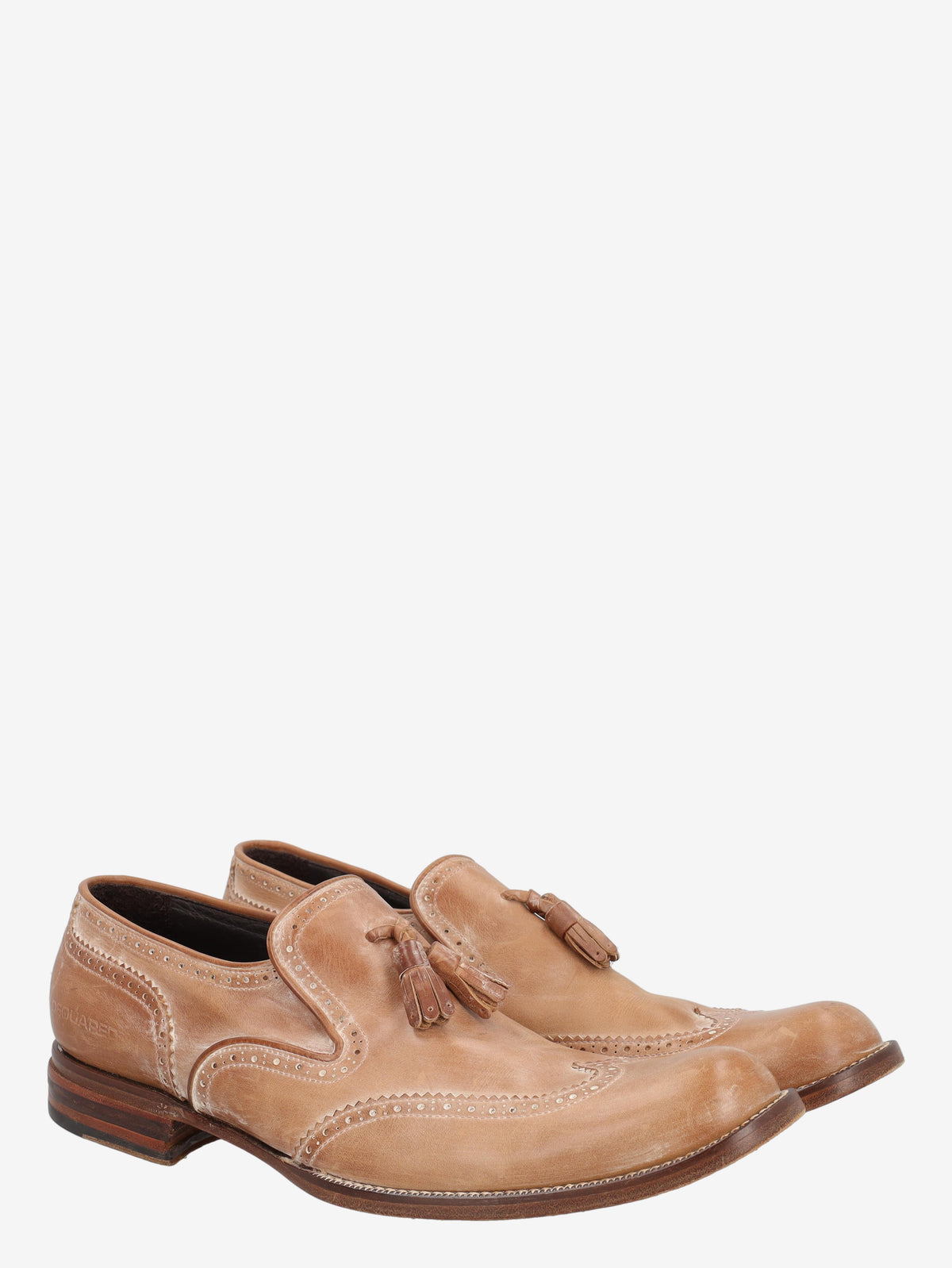 Dsquared² Beige Lace-up Shoe