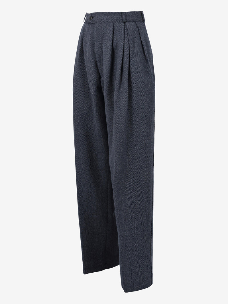 Vintage Wool Herringbone Pants WCV041224.79  Vintage