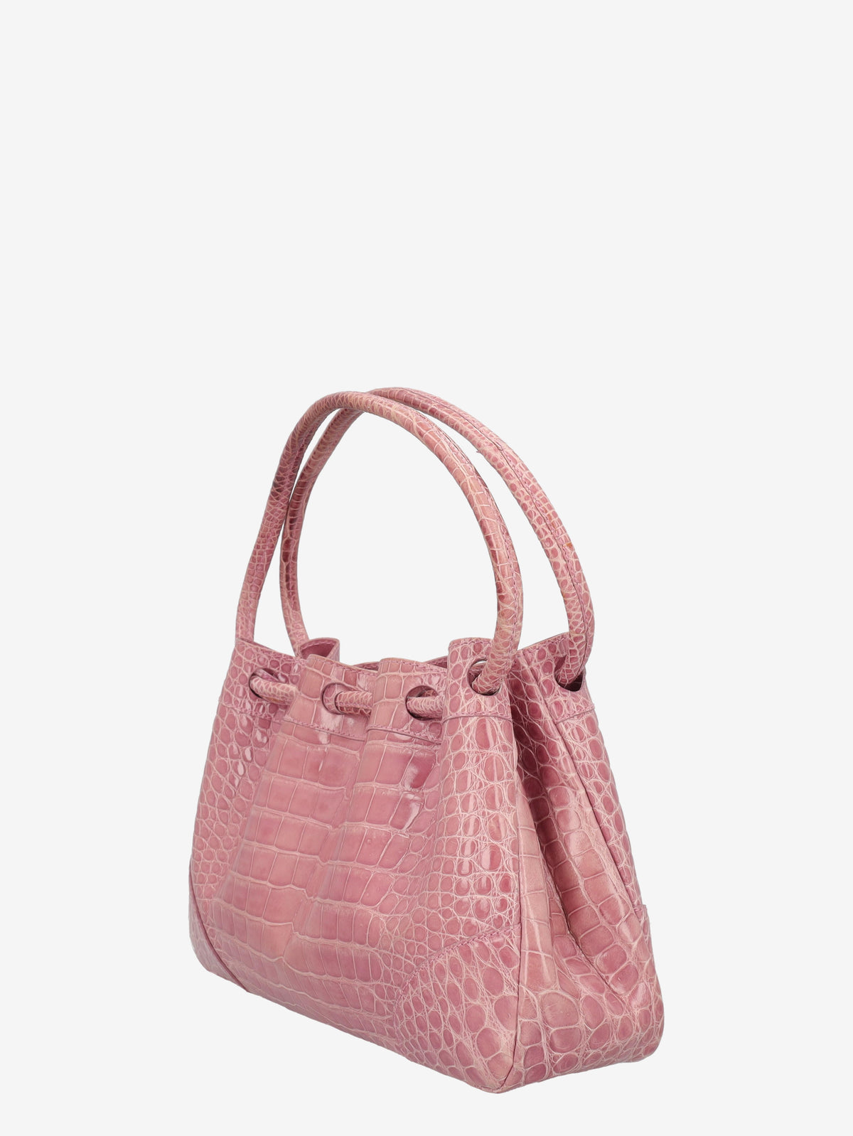 Vintage Pink Cocco Bucket Bag