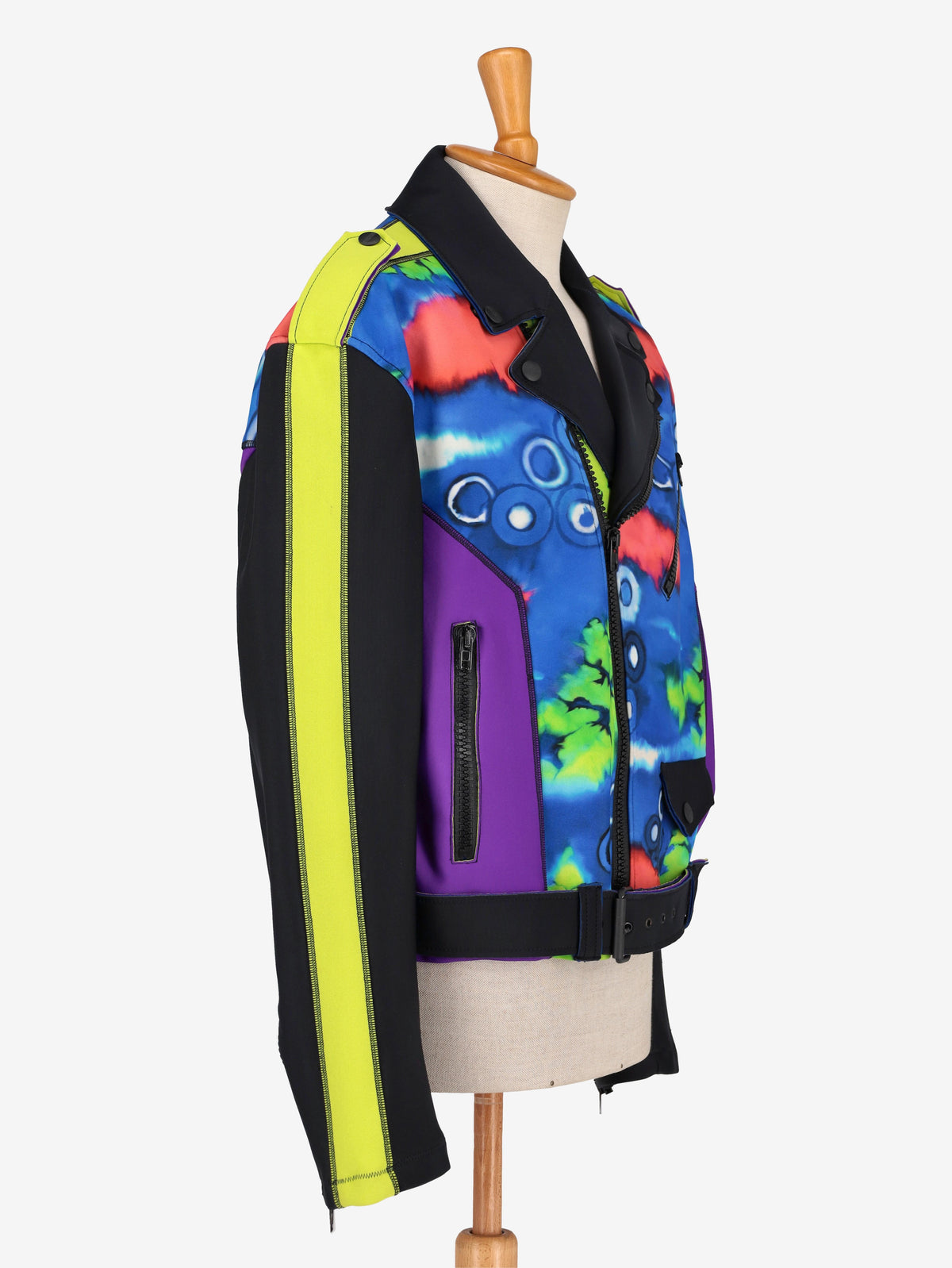 Moschino Multicolour Biker Jacket WCV250844  Moschino