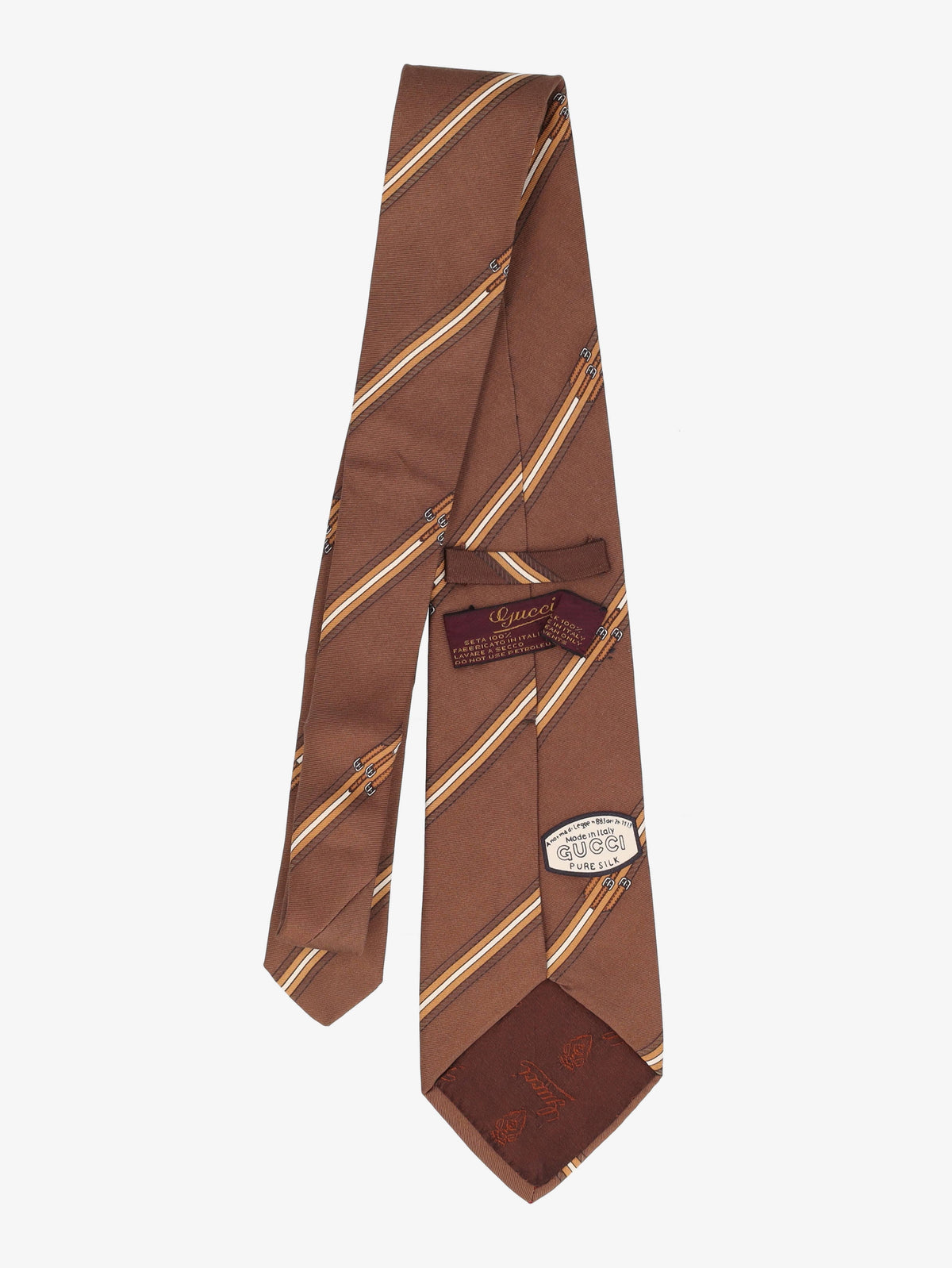 Gucci Bridle Patterned Tie