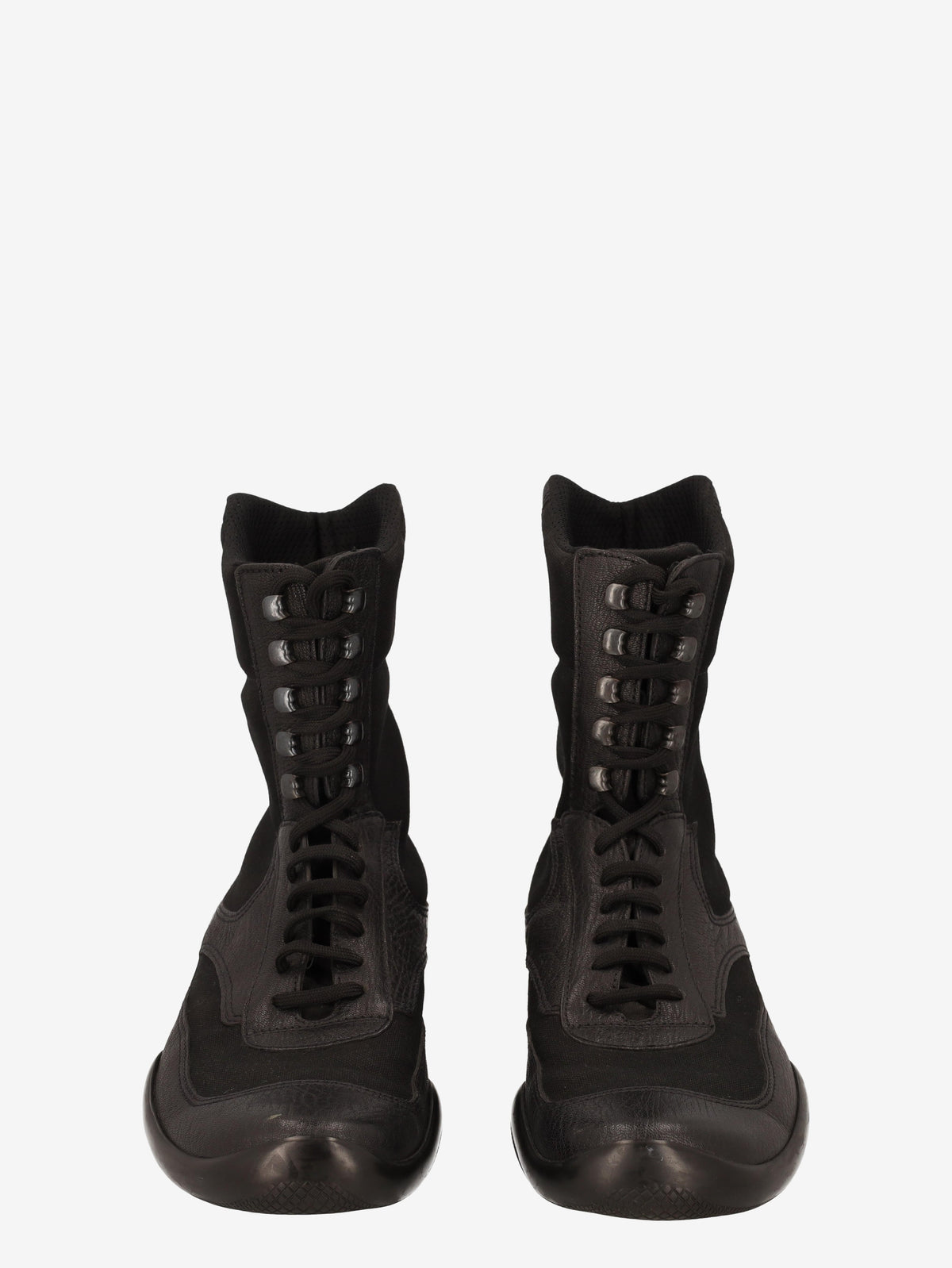 Prada Black Combat Boot WCV250826.51  Prada