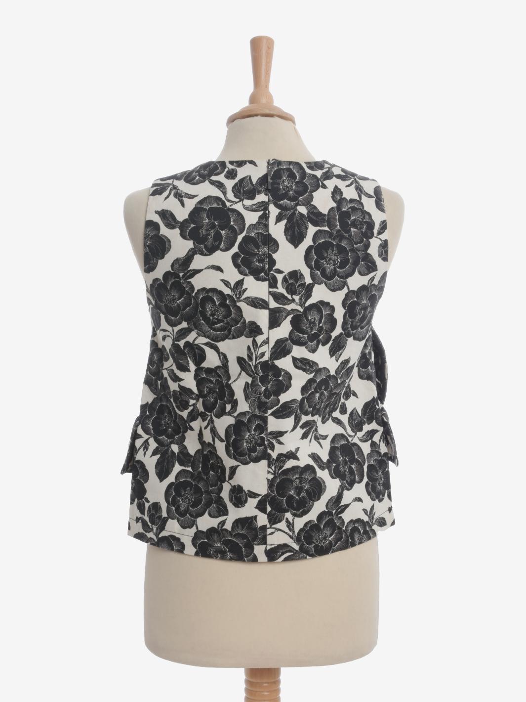 MSGM Top With Ruffles