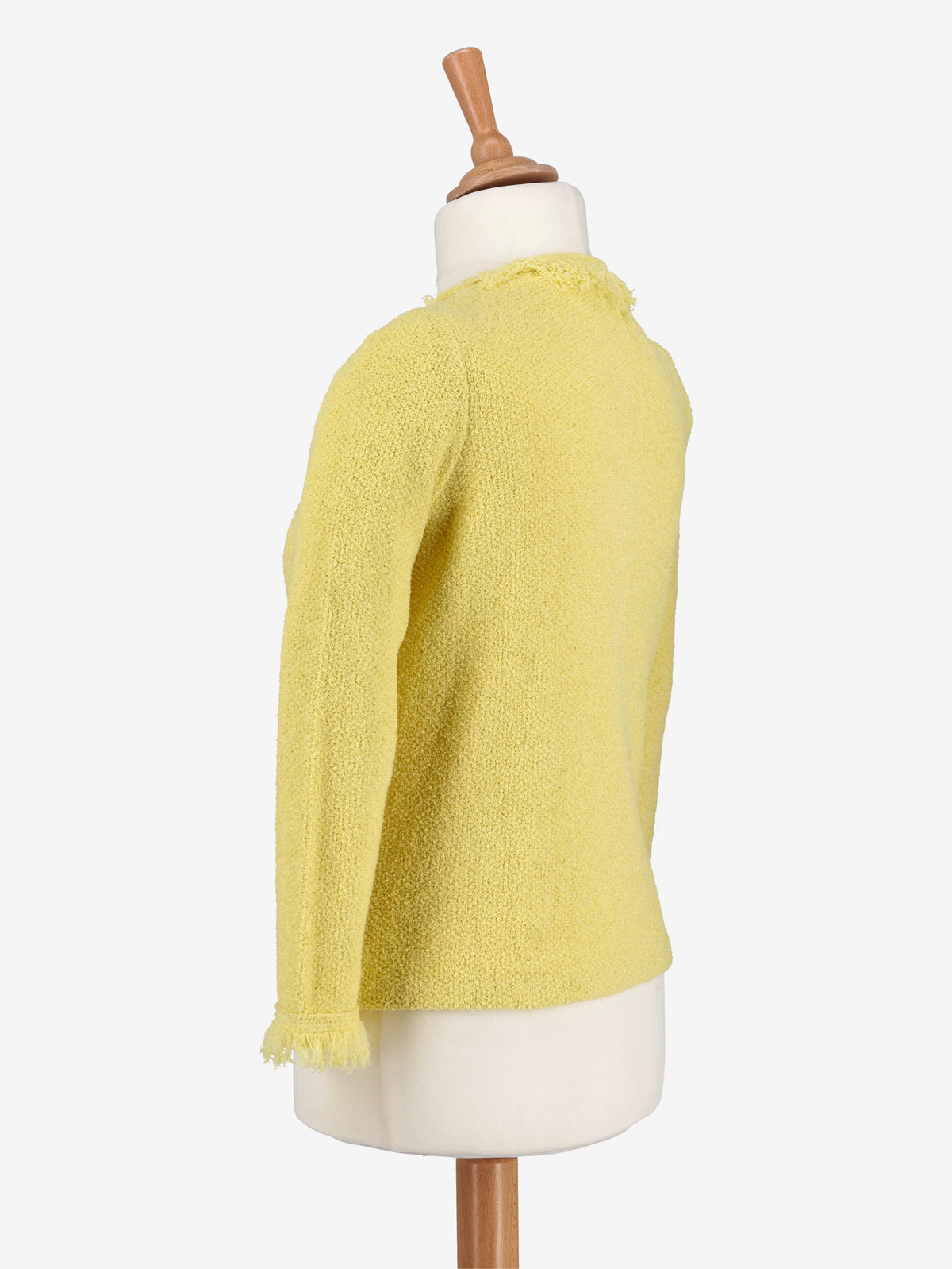 Prada Yellow Cardigan