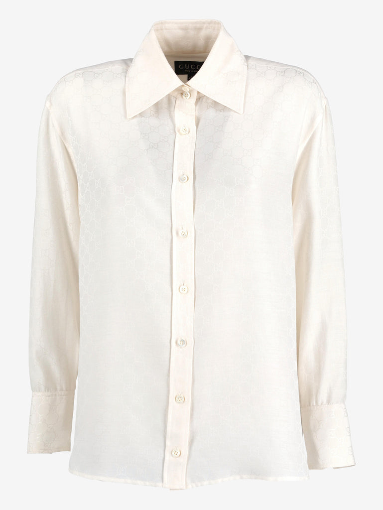 Gucci Monogram White Shirt