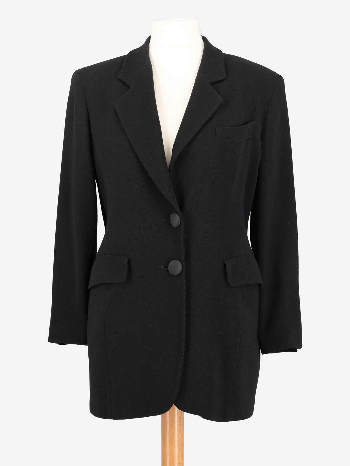 Fendi Black Wool Blazer