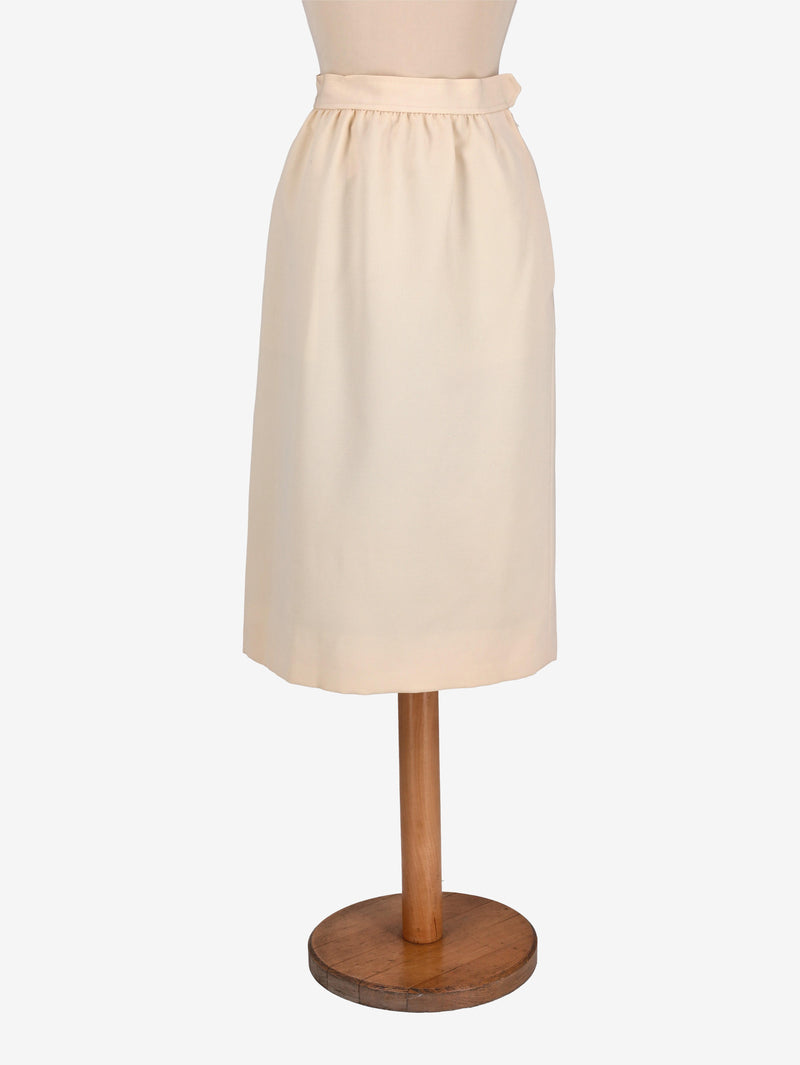 Yves Saint Laurent Wool Skirt MR260725.166  Yves Saint Laurent