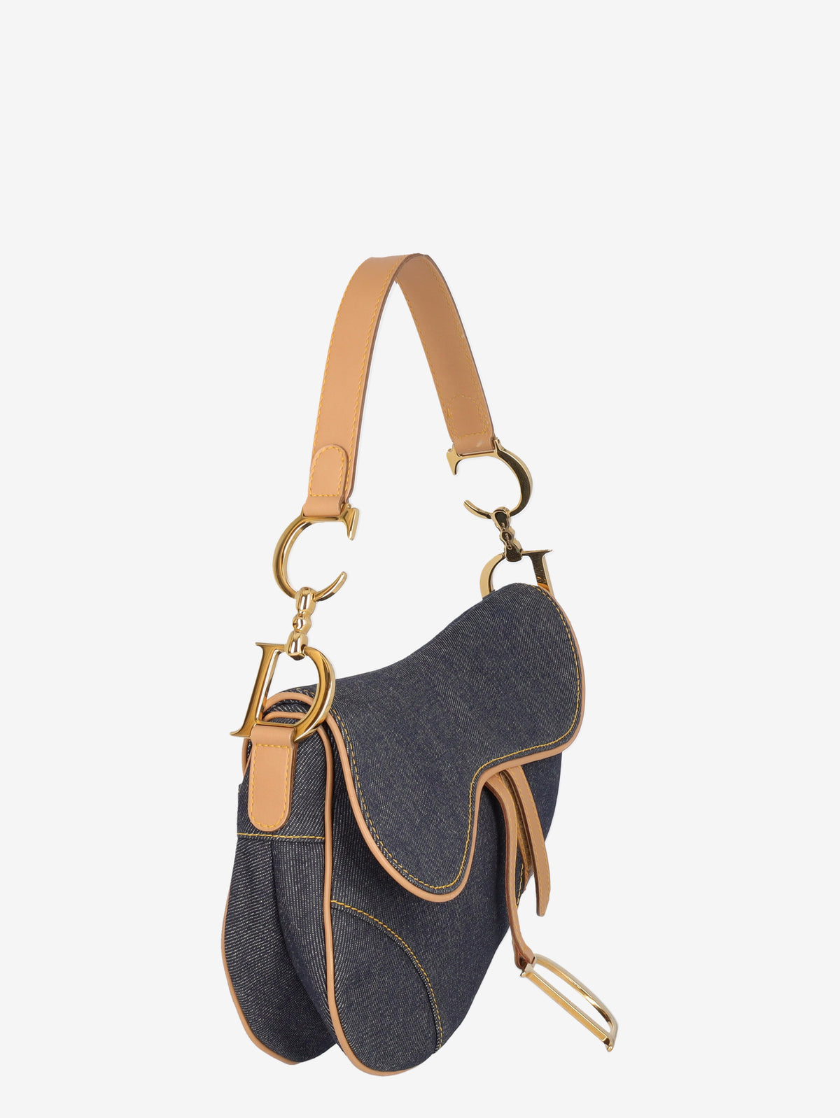 Dior Saddle In Denim