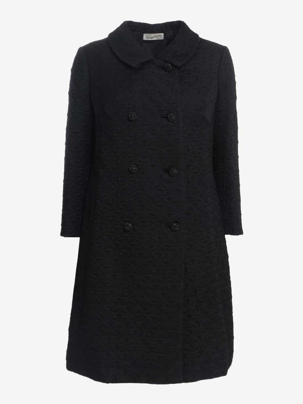 Vintage Coat With Jewel Buttons