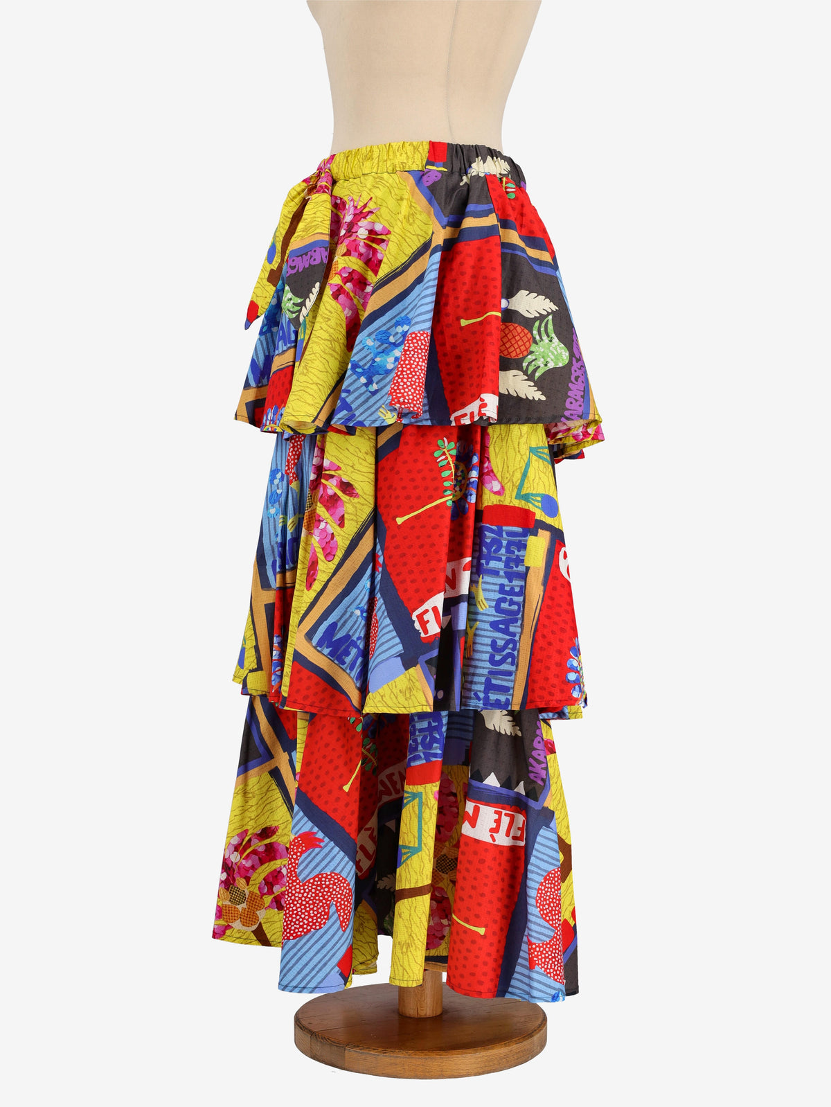 Stella Jean Ruffle Skirt - 00s