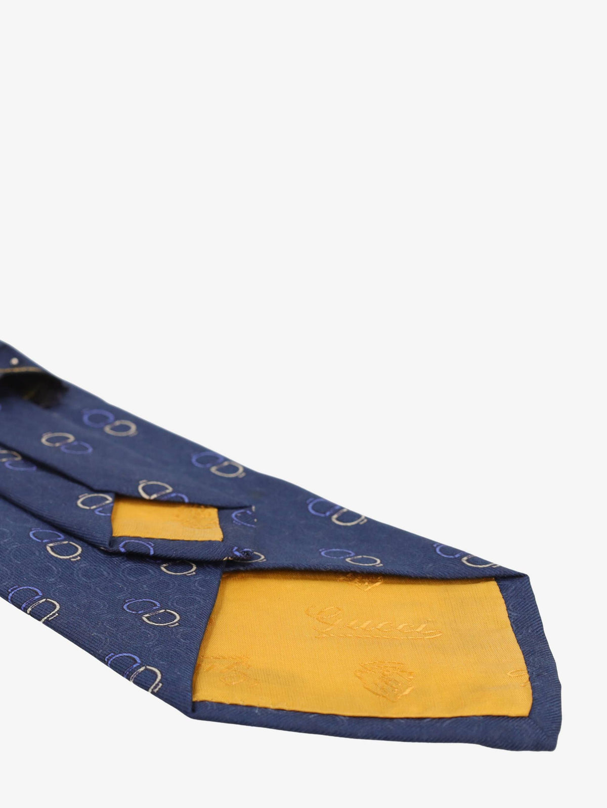 Gucci Horsebit Patterned Tie