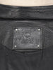 Vintage Black Studs Biker Jacket WCV250885  Vintage