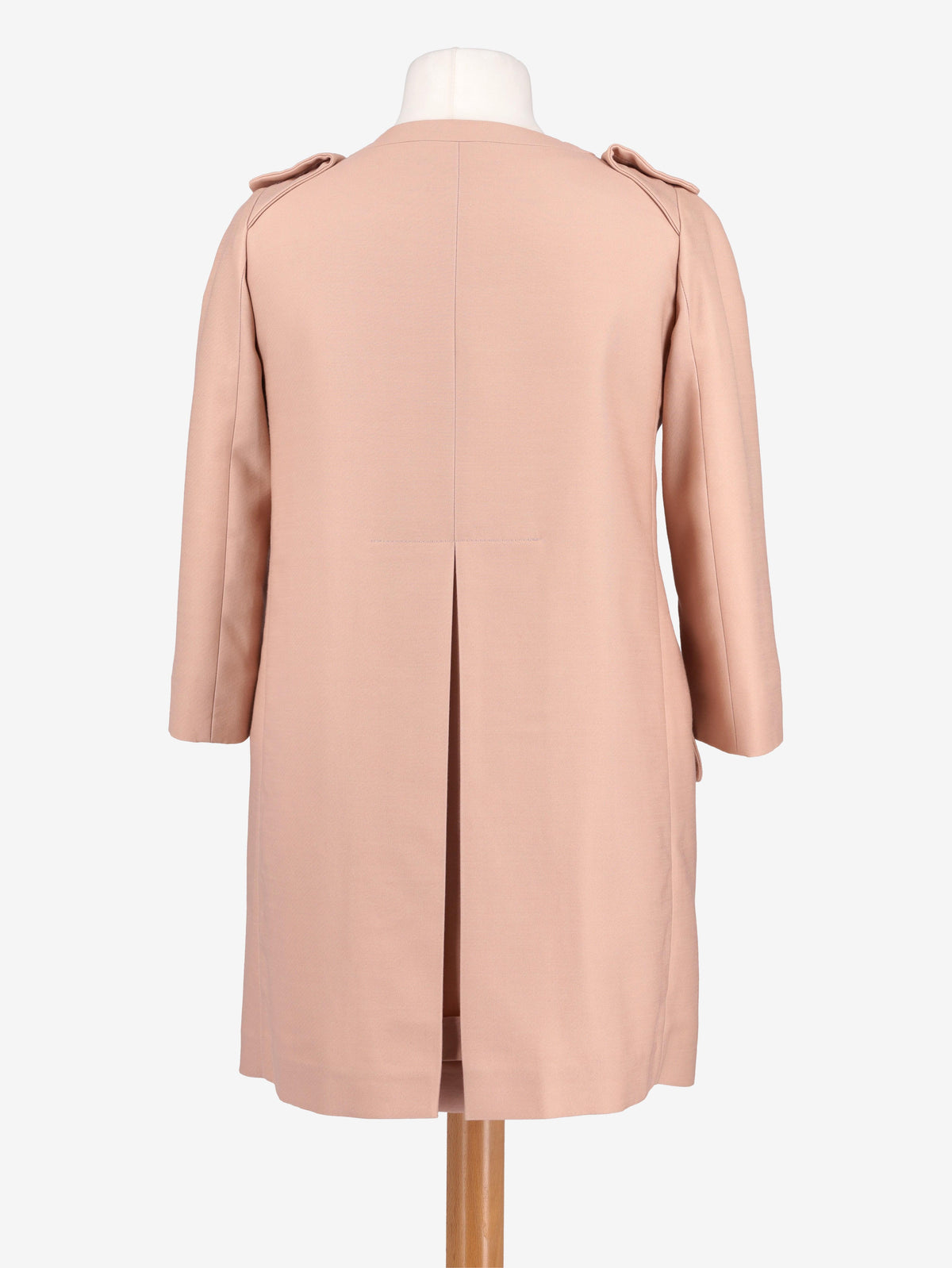 Miu Miu Pink Overcoat