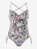 Christian Dior Gypsy Print Swimsuit -'00s
