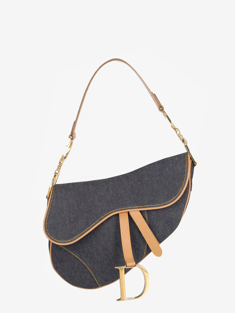Dior Saddle In Denim