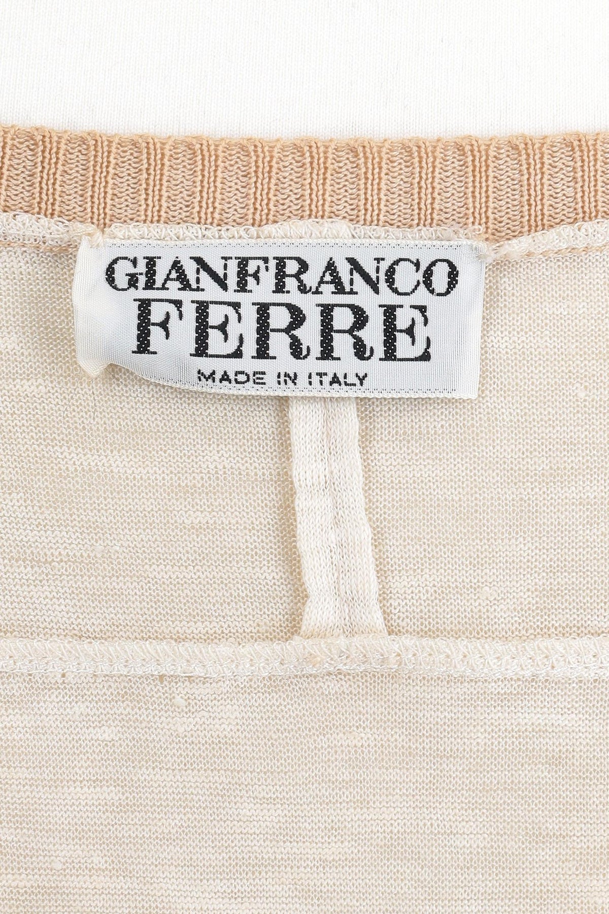 Gianfranco Ferrè Silver Patterned Jumper